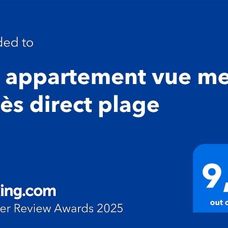 Bel Appartement Vue Mer Acces Direct Plage Canet-en-Roussillon Zewnętrze zdjęcie