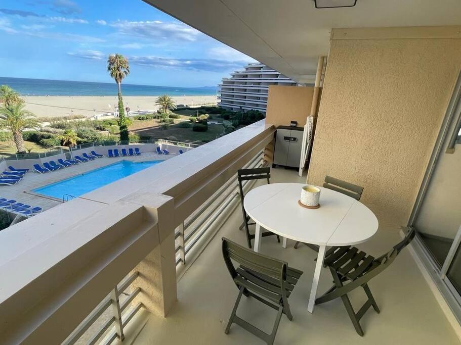 Bel Appartement Vue Mer Acces Direct Plage Canet-en-Roussillon Zewnętrze zdjęcie
